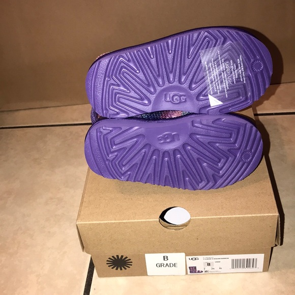 Toddler classic II sequin rainbow print boots NO OFFERS - Picture 4 of 6